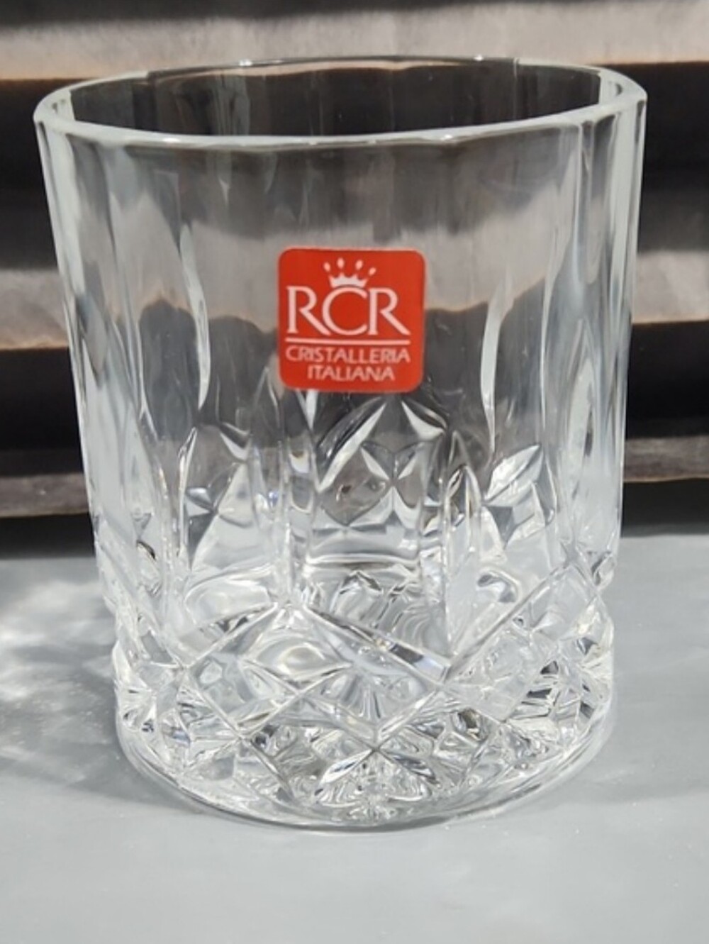 NWOT RCR Cristalleria Italiana Glass Cup